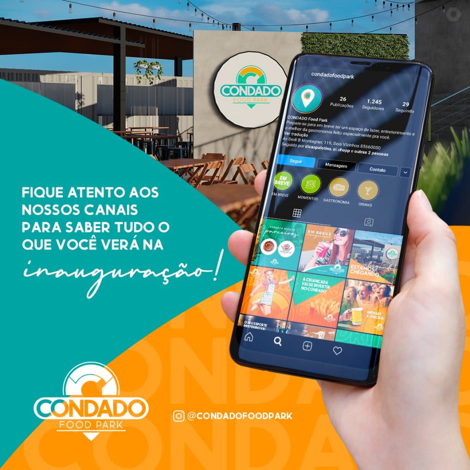 gestão de midias food park