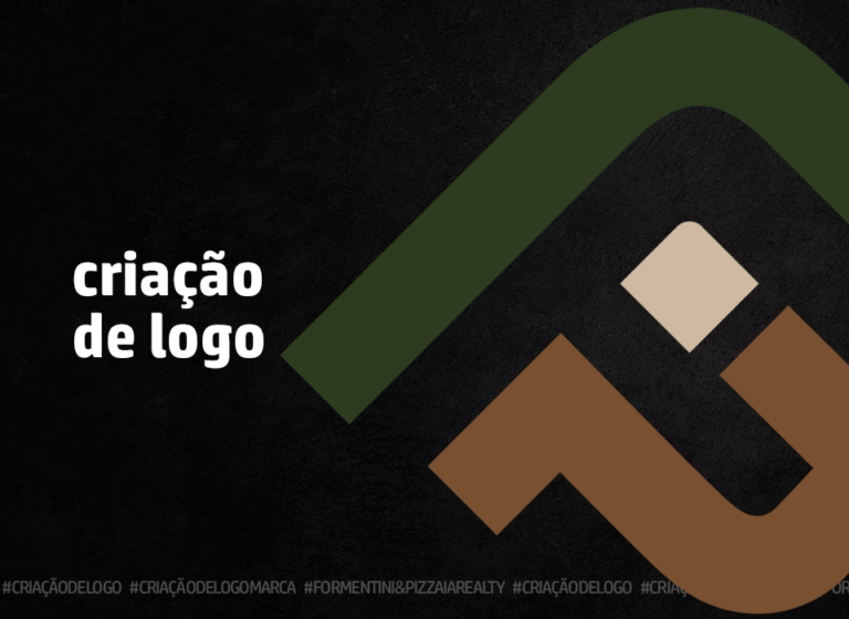 Criação de logo para engenharia e imobiliária - Formentini & Pizzaia Realty