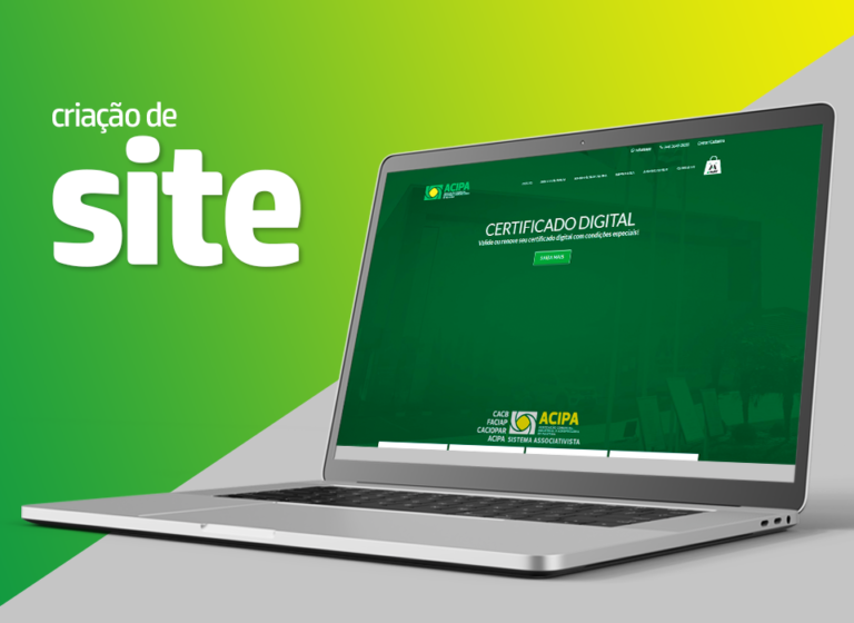 criação de site acipa
