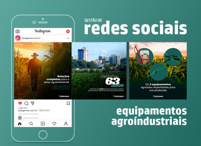 Gestão de Mídias Sociais para fábrica de equipamentos agroindustriais