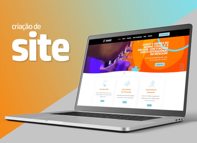 Criação de site para franqueadora