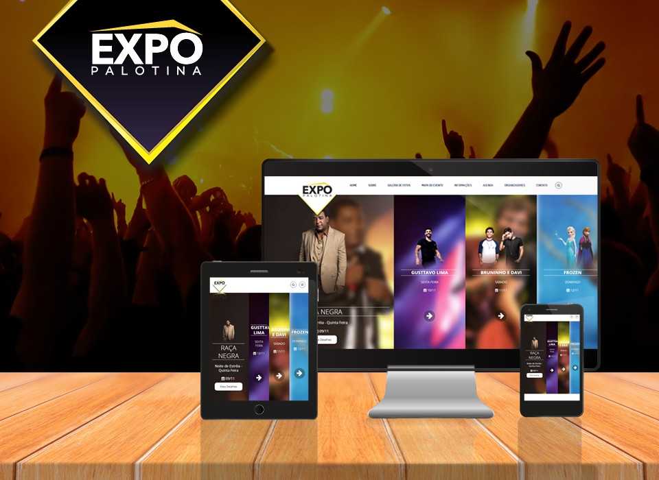 Criação de Site de Eventos Expo Palotina