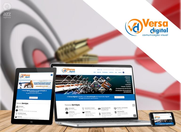 criação de site comunicação visual