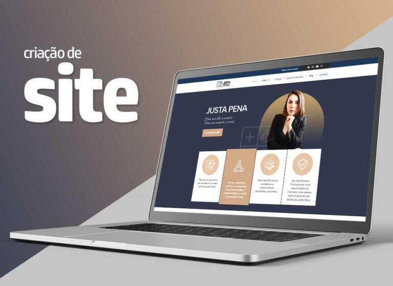 Criação de site para instituição de ensino - Justa Pena