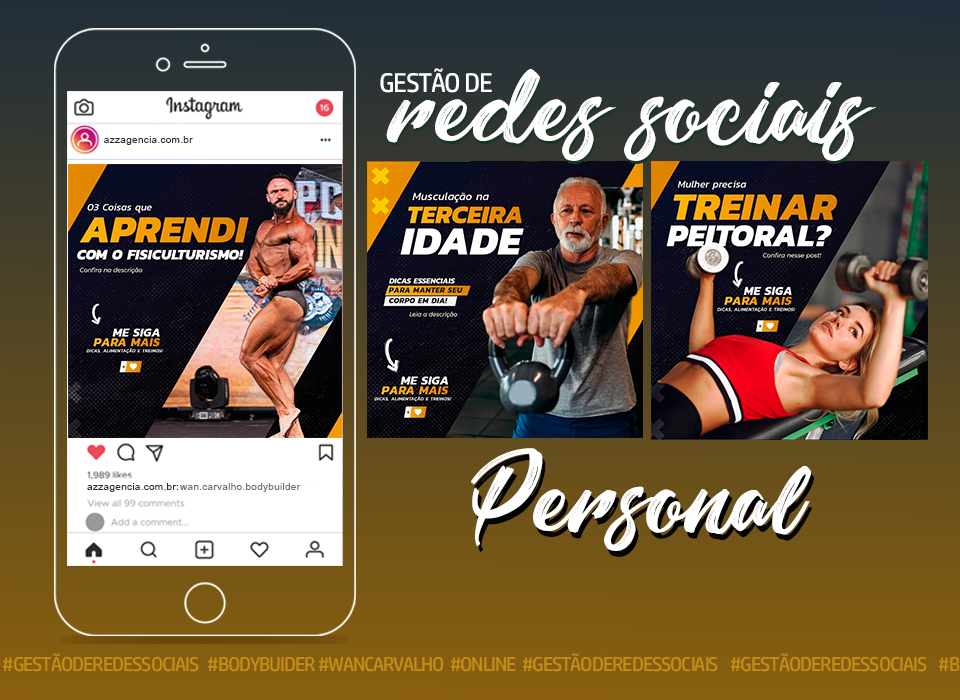 Gestão para Redes Sociais Personal